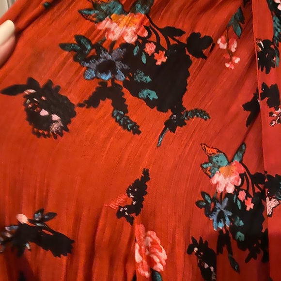 Red Free People Jumpsuit - Picture 5 of 5